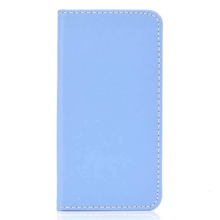 Auto-absorbed Leather Stand Card Slots Case for iPhone 11 Pro 5.8 inch - Baby Blue-2