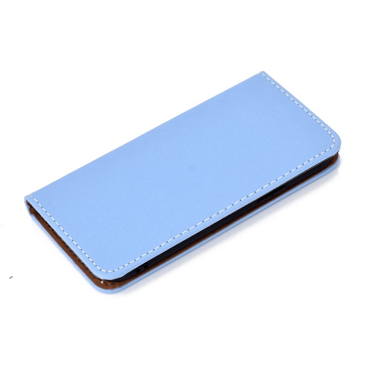 Auto-absorbed Leather Stand Card Slots Case for iPhone 11 Pro 5.8 inch - Baby Blue-8