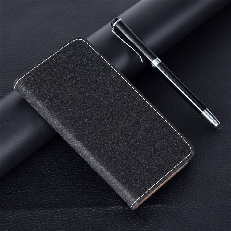 Auto-absorbed Card Slots Leather Stand Phone Case for iPhone 11 6.1 inch - Black-10