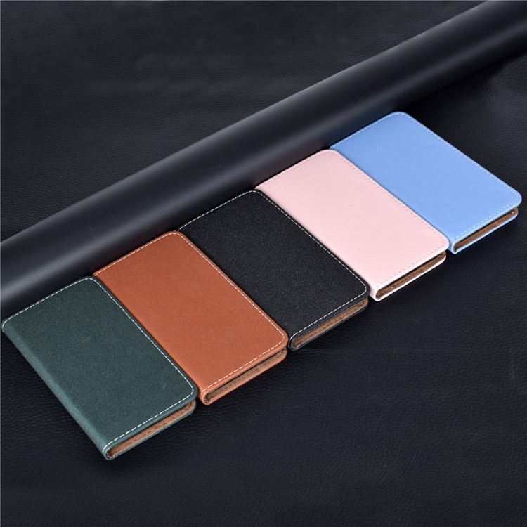 Auto-absorbed Card Slots Leather Stand Phone Case for iPhone 11 6.1 inch - Black-11