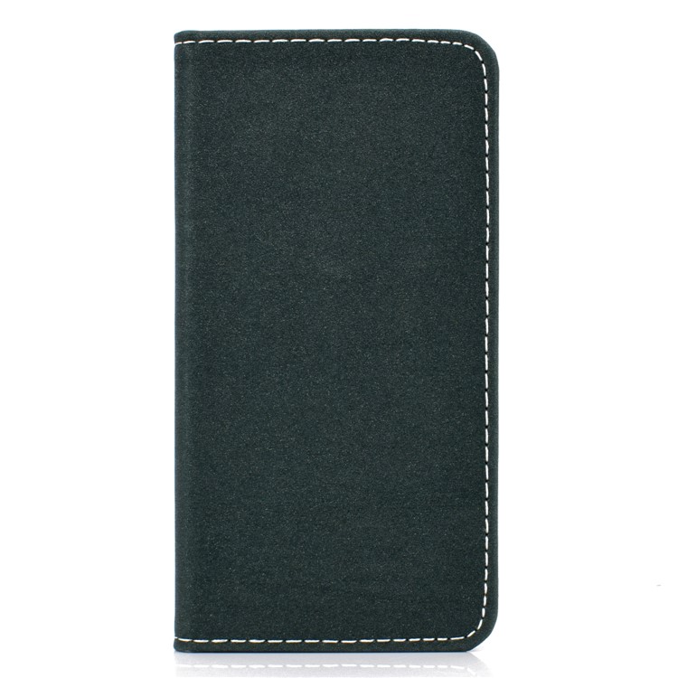 Auto-absorbed Card Slots Leather Stand Phone Case for iPhone 11 6.1 inch - Dark Green-2