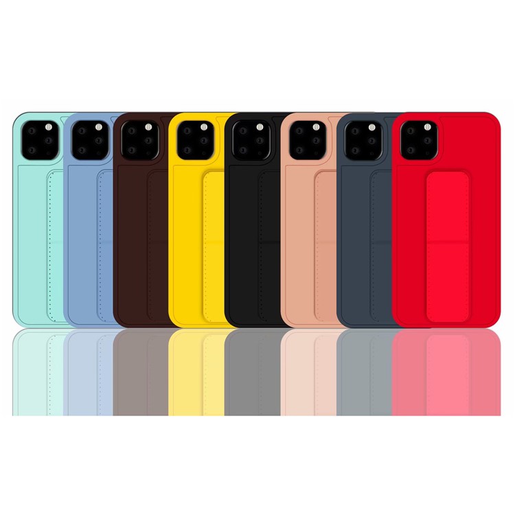 Pure Color Multi-function TPU+PC Cell Casing for iPhone 11 6.1 inch - Pink-8