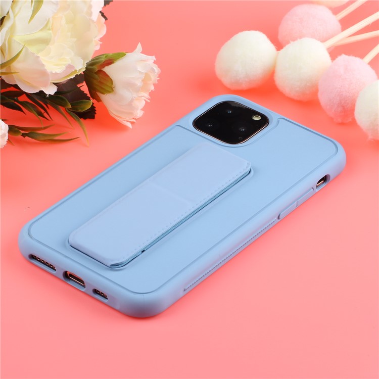 Pure Color Multi-function TPU+PC Cell Casing for iPhone 11 6.1 inch - Baby Blue-3