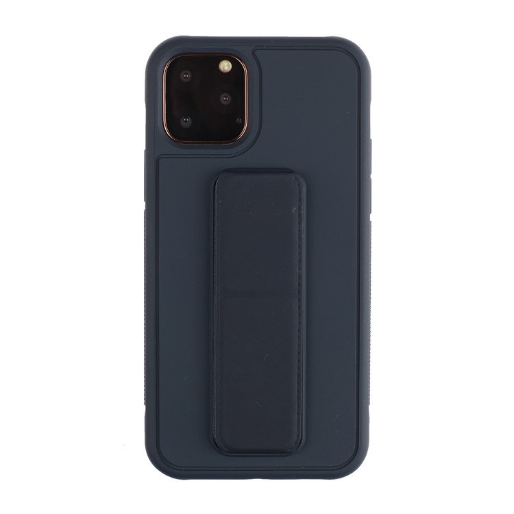 Pure Color Multi-function TPU+PC Cell Casing for iPhone 11 6.1 inch - Dark Blue-2