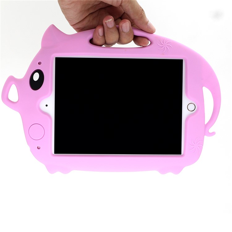 Kids Fun Cartoon Pig Silicone Tablet Shell for iPad mini (2019) 7.9 inch/mini 4 3 2 1 - Pink-10