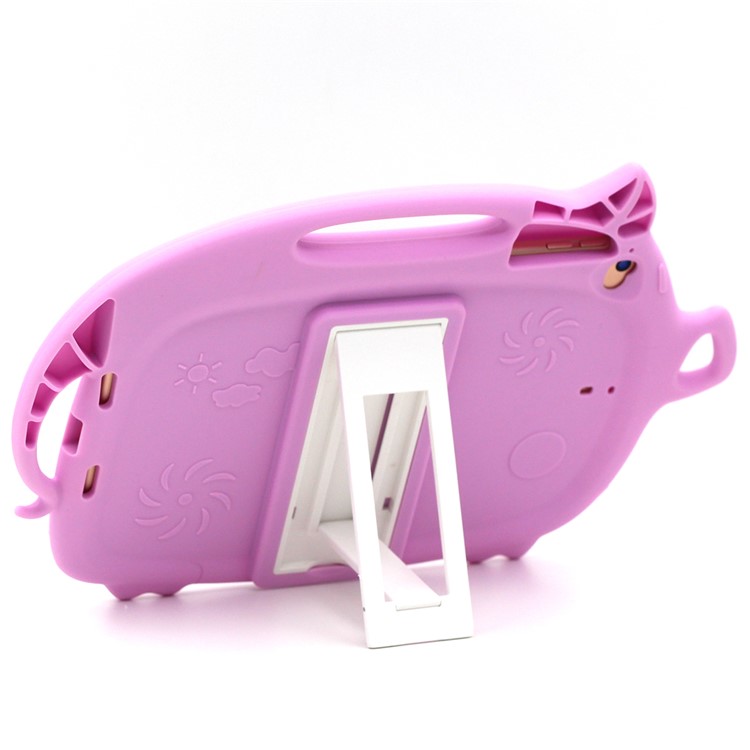 Kids Fun Cartoon Pig Silicone Tablet Shell for iPad mini (2019) 7.9 inch/mini 4 3 2 1 - Pink-4