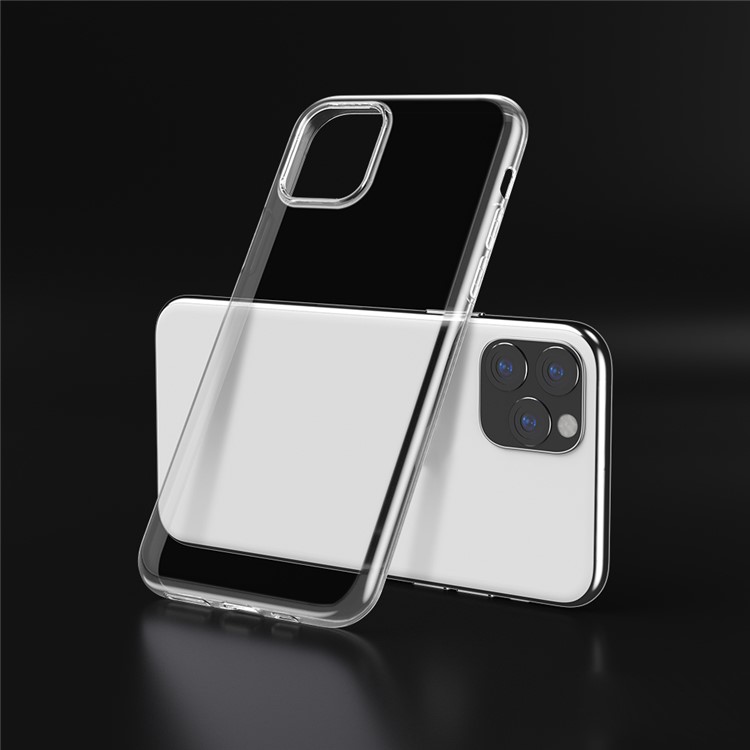 REMAX Clear TPU Cover Phone Case for iPhone 11 Pro Max 6.5-inch - Transparent-1