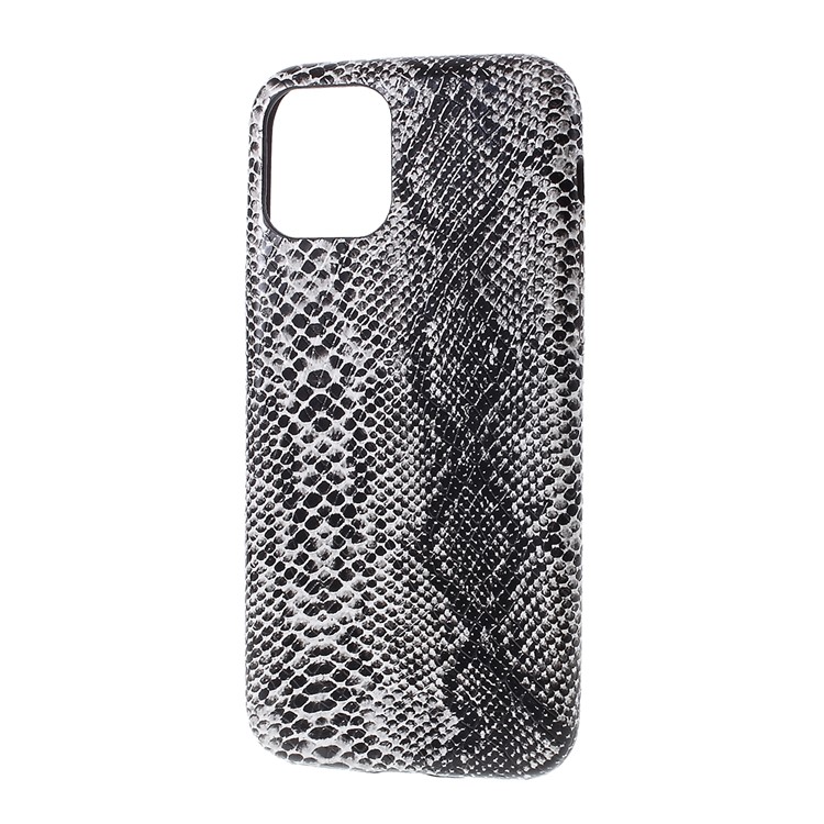 Snake Texture PU Leather Coated Hard PC Phone Case for iPhone 11 Pro 5.8 inch (2019) - Black-2