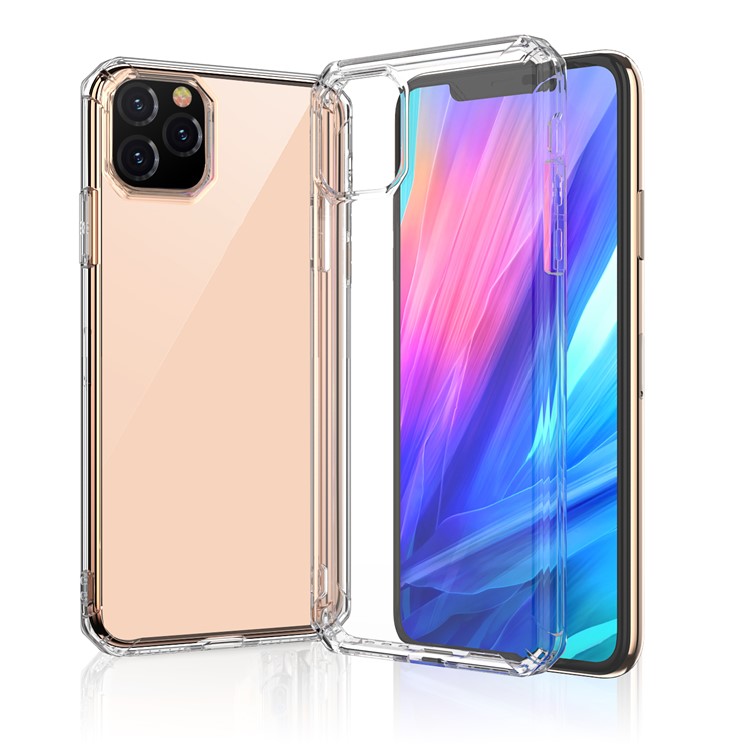 LEEU DESIGN 6D Sound Switching TPU Back Covering for iPhone 11 Pro Max 6.5 inch - Transparent-4