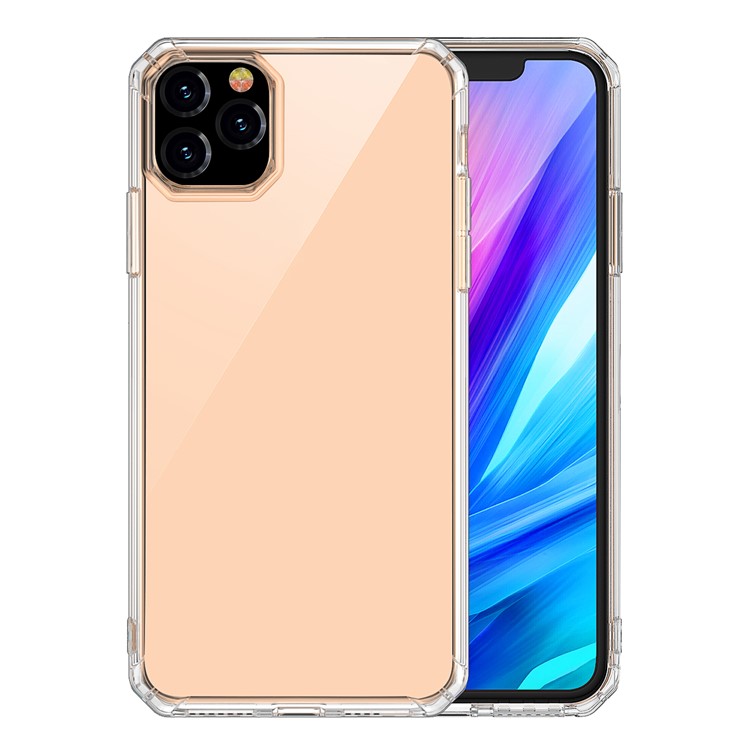 LEEU DESIGN 6D Sound Switching TPU Back Covering for iPhone 11 Pro Max 6.5 inch - Transparent-9