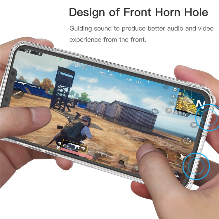 LEEU DESIGN 6D Sound Switching TPU Casing for iPhone 11 6.1 inch - Transparent-2