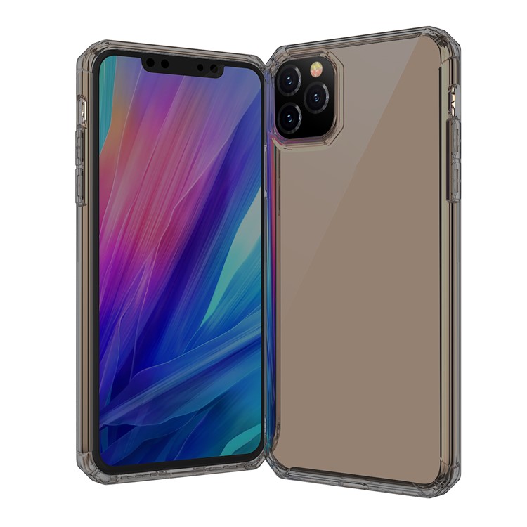 LEEU DESIGN 6D Sound Switching TPU Casing for iPhone 11 6.1 inch - Transparent Black-11