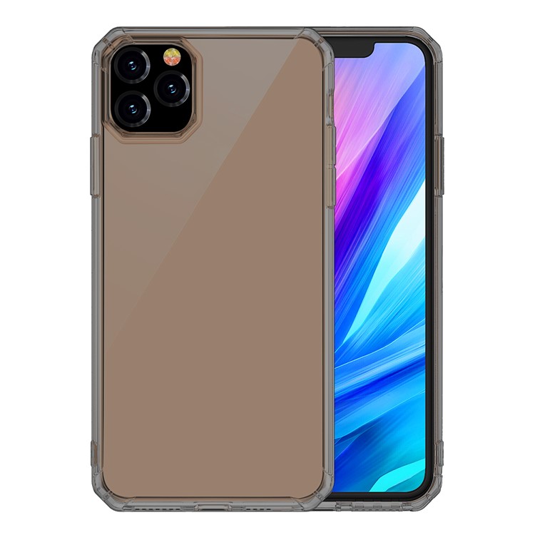 LEEU DESIGN 6D Sound Switching TPU Casing for iPhone 11 6.1 inch - Transparent Black-7