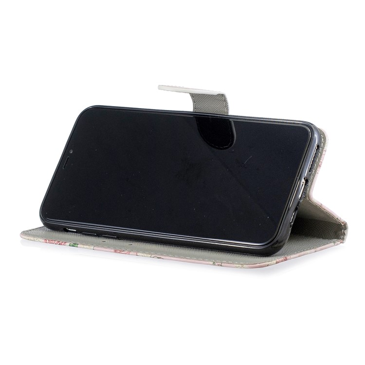 Light Spot Decor Pattern Printing Leather Wallet Phone Case for Apple iPhone 11 6.1 inch - Here you go-4