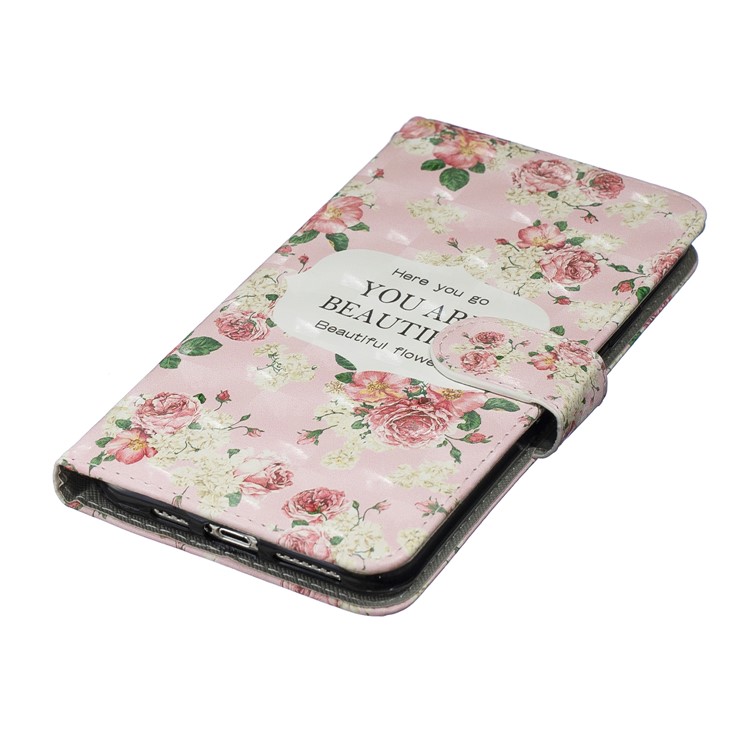 Light Spot Decor Pattern Printing Leather Wallet Phone Case for Apple iPhone 11 6.1 inch - Here you go-5