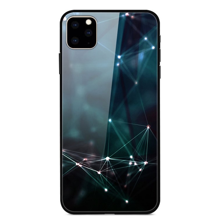 Ослепить Шаблон Печати Стекло + TPU + PC Телефона Чехол Для Iphone 11 Pro 5,8 Дюйма - Эволюция-1