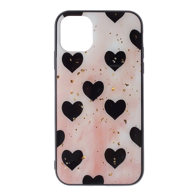 Epoxy Lacquered TPU + Acrylic Phone Case for iPhone 11 Pro Max 6.5 inch - Light Pink-1