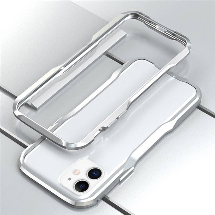 Screw Lock Metal Bumper Case for iPhone 11 6.1-inch - Silver-1