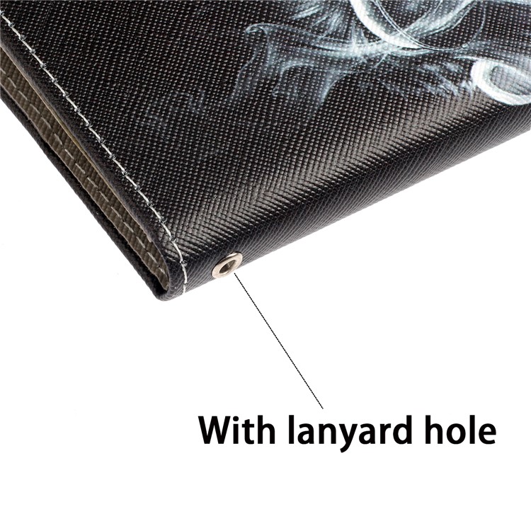 Pattern Printing Leather Wallet Case for iPhone 11 6.1 inch - Smoking Monkey-9