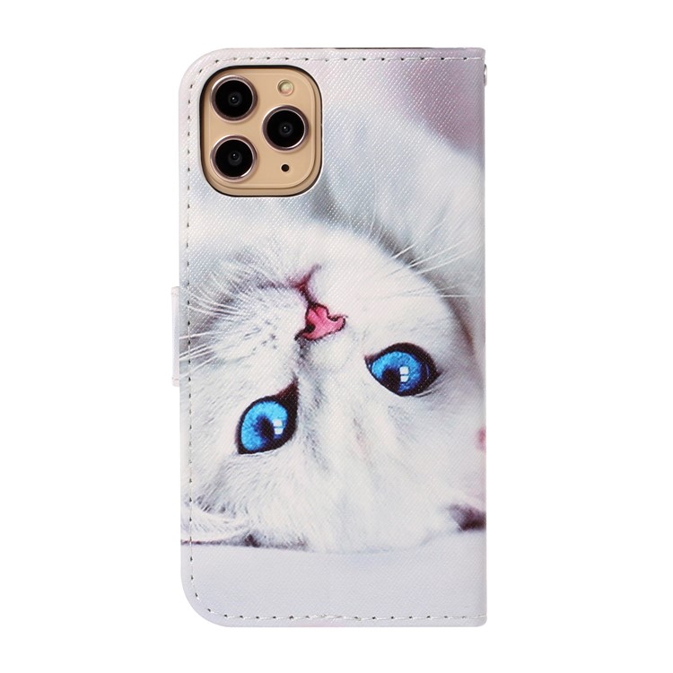 Printing Leather Casing for iPhone 11 Pro Max 6.5 inch - Cat-2