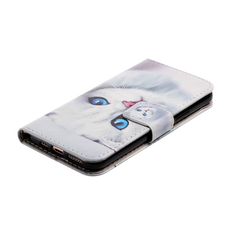 Printing Leather Casing for iPhone 11 Pro Max 6.5 inch - Cat-3