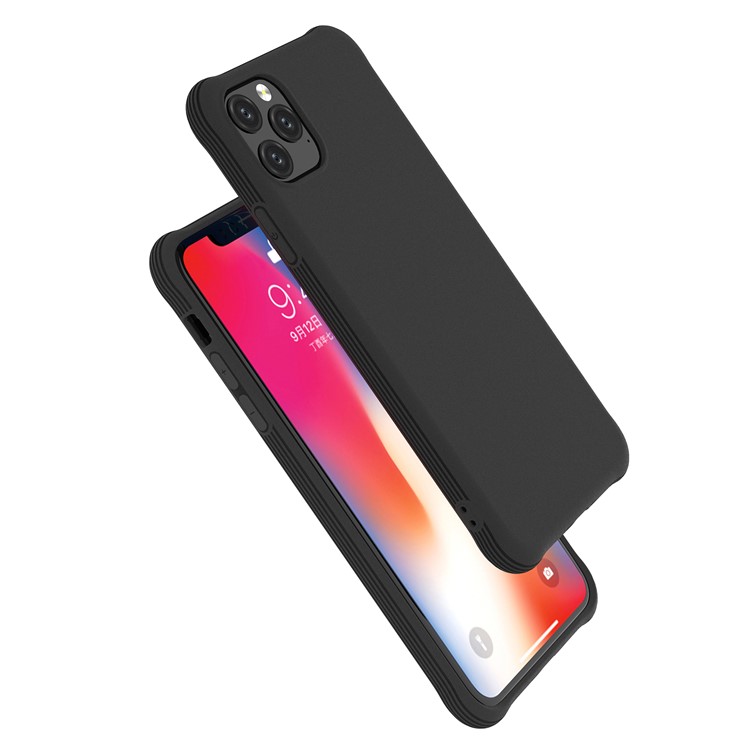 Matte Anti-scratch TPU Phone Casing for iPhone 11 Pro 5.8-inch - Black-2