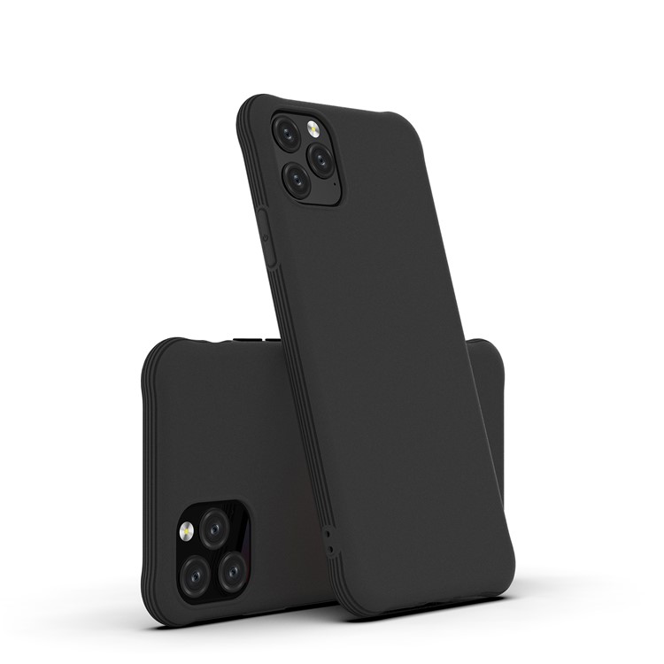Matte Anti-scratch TPU Phone Casing for iPhone 11 Pro 5.8-inch - Black-3
