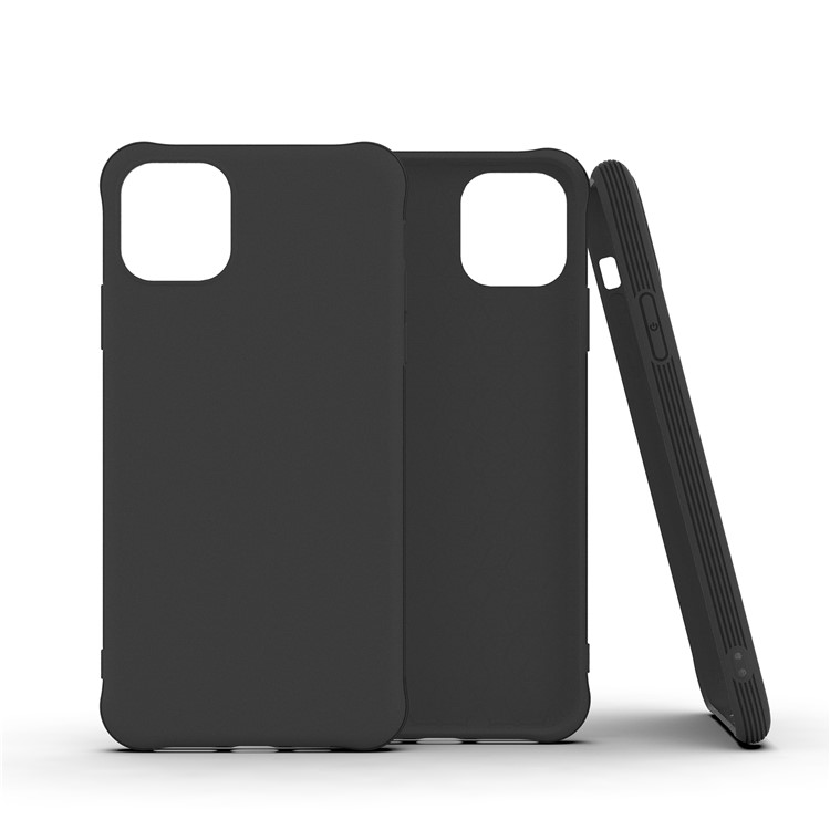 Matte Anti-scratch TPU Phone Casing for iPhone 11 Pro 5.8-inch - Black-8