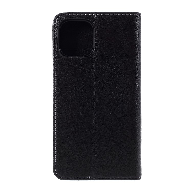 KAIYUE Micro Fiber Leather Wallet Phone Case for Apple iPhone 11 Pro 5.8 inch - Black-3