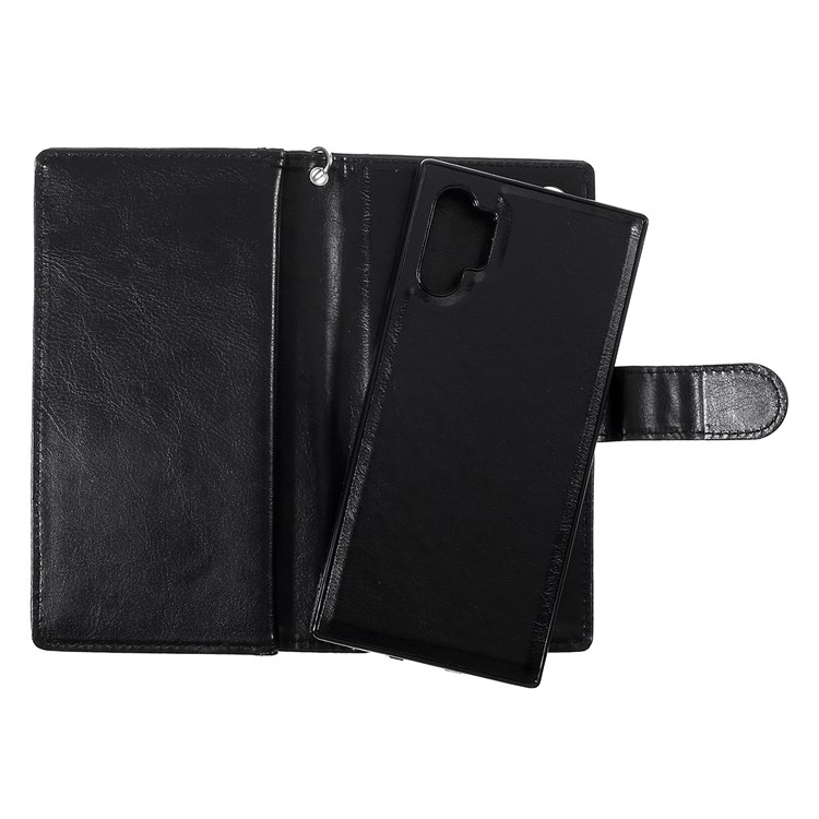 Detachable 2-in-1 PU Leather Wallet Case for Apple iPhone 11 Pro 5.8 inch - Black-6