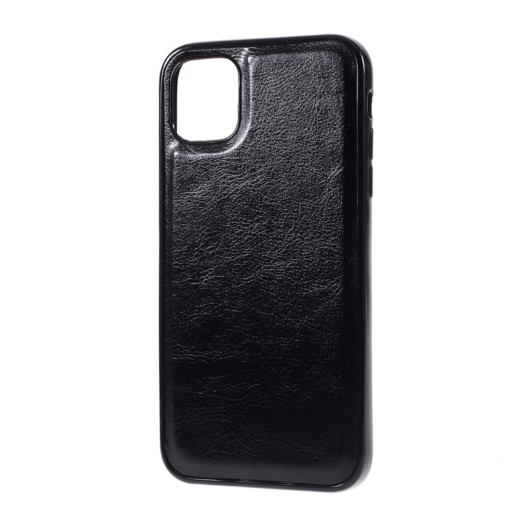 Detachable 2-in-1 Crazy Horse Wallet Leather Phone Case for Apple iPhone 11 6.1 inch - Black-8