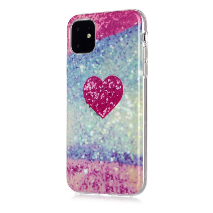Marble Pattern IMD TPU Shell Case for iPhone 11 6.1-inch - Style I-2