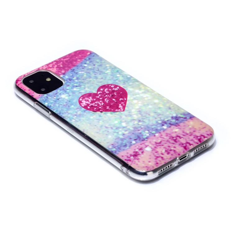 Marble Pattern IMD TPU Shell Case for iPhone 11 6.1-inch - Style I-3