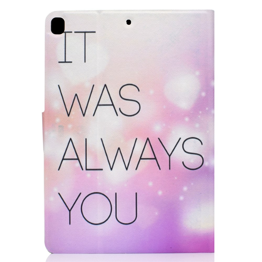 Stampa Modello Copertura Cuoio Titolare Della Carta PU Tablet Per Apple IPad 10,2 (2019) - Sempre Tu-3