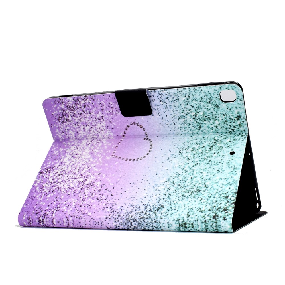 Stampa Modello Copertura Cuoio Titolare Della Carta PU Tablet Per Apple IPad 10,2 (2019) - Cuore-4