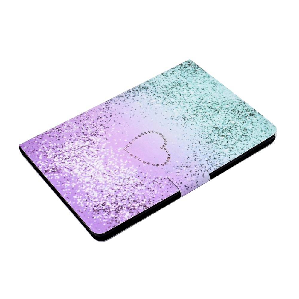 Stampa Modello Copertura Cuoio Titolare Della Carta PU Tablet Per Apple IPad 10,2 (2019) - Cuore-5
