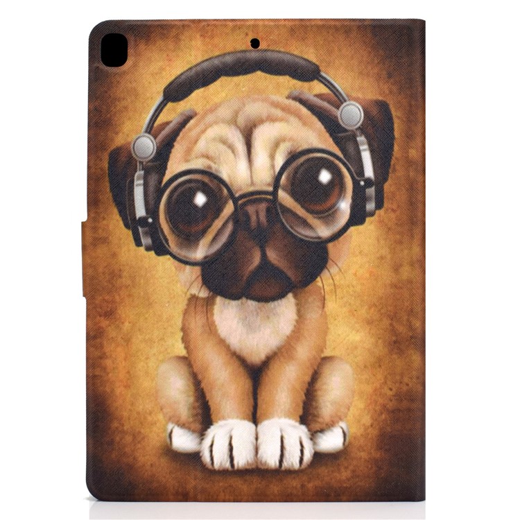 A Impressão De Padrões De Cobertura PU Titular Do Cartão De Couro Comprimido Para A Maçã Ipad 10,2 (2019) - Passatempo Da Música-3