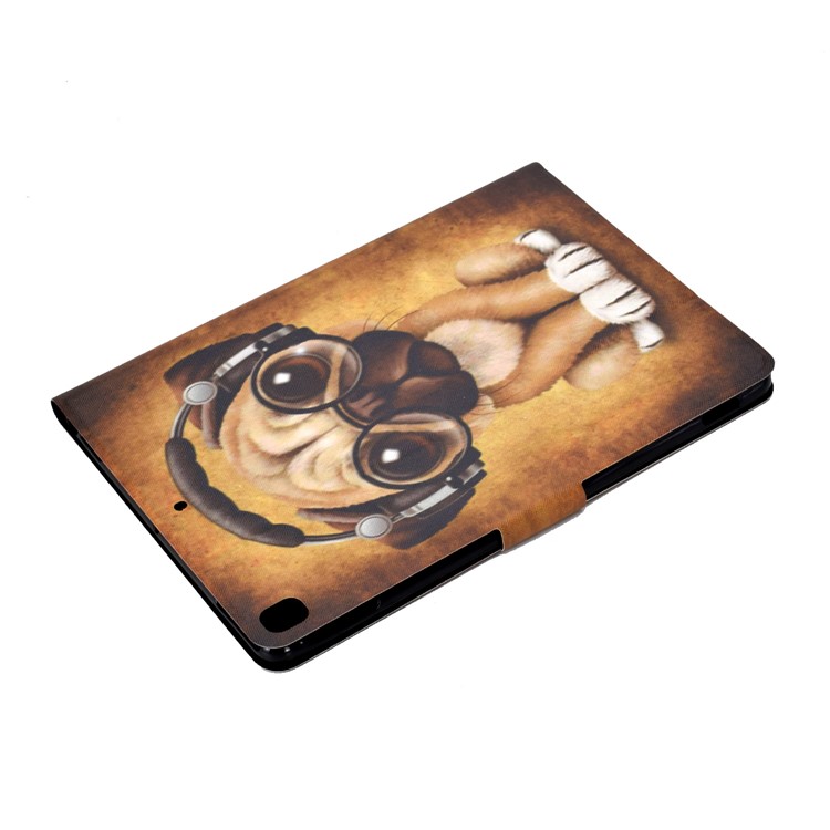 A Impressão De Padrões De Cobertura PU Titular Do Cartão De Couro Comprimido Para A Maçã Ipad 10,2 (2019) - Passatempo Da Música-6