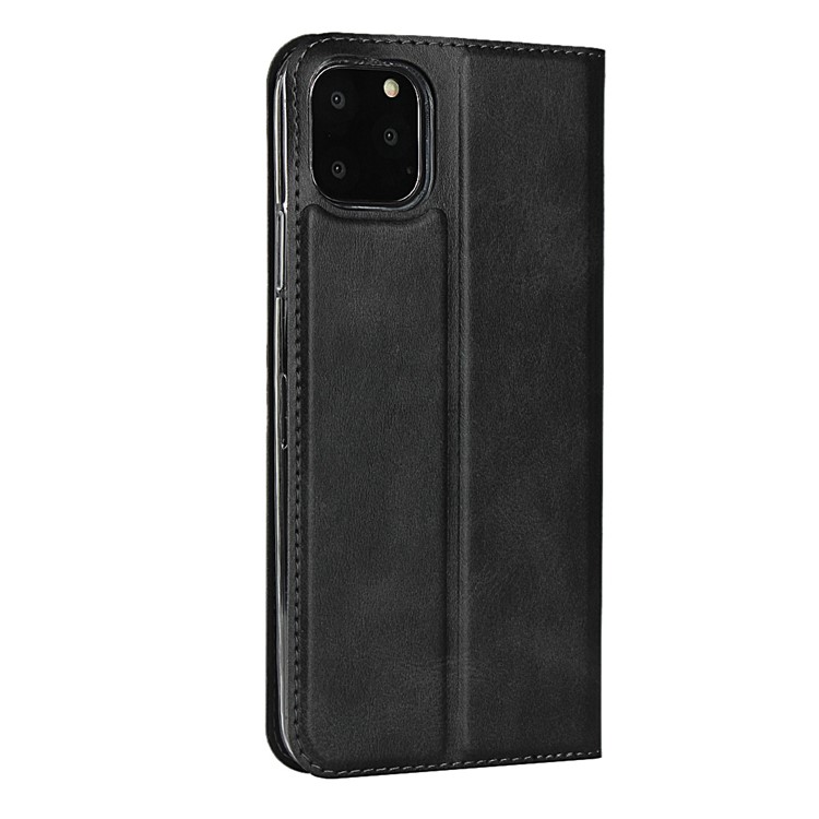 Stand Leather Card Holder Case for iPhone 11 Pro Max 6.5 inch - Black-4