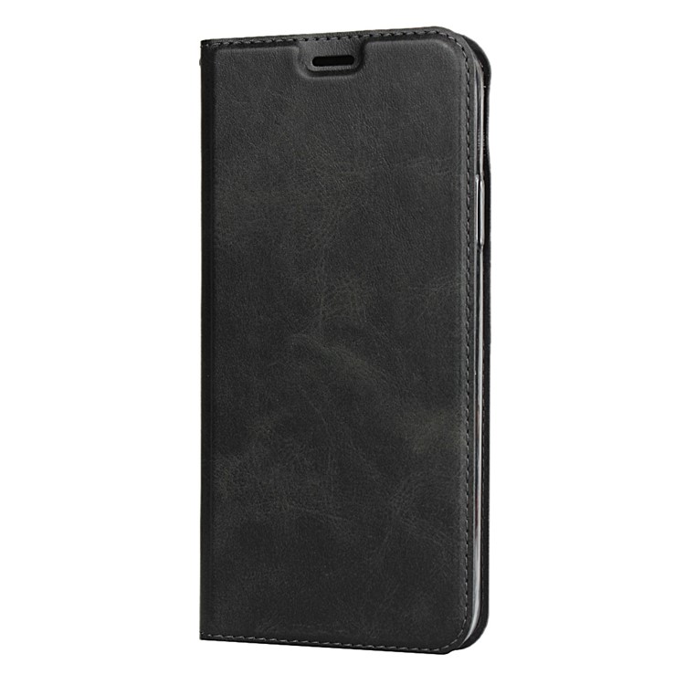 Basamento Del Cuoio Caso Con Slot Per Schede Per IPhone 11 Pro 5,8 Pollici - Nero-3