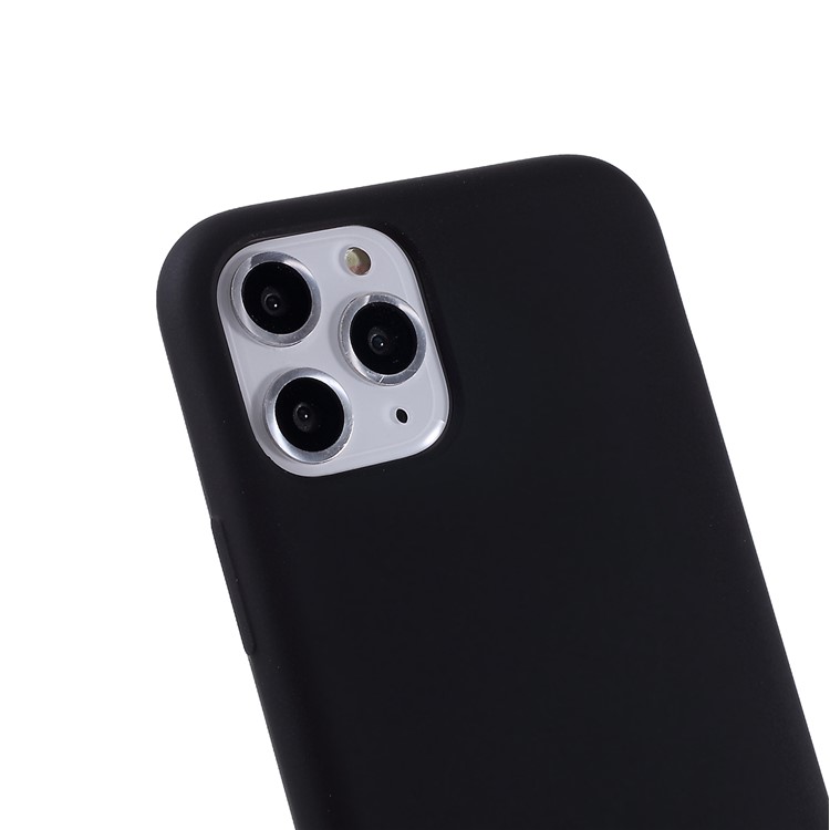 Rugir o Dia Toda a Série de Gelatina Fosca Tpu Capa Para Iphone 11 Pro Máximo de 6,5 Polegadas - Preto