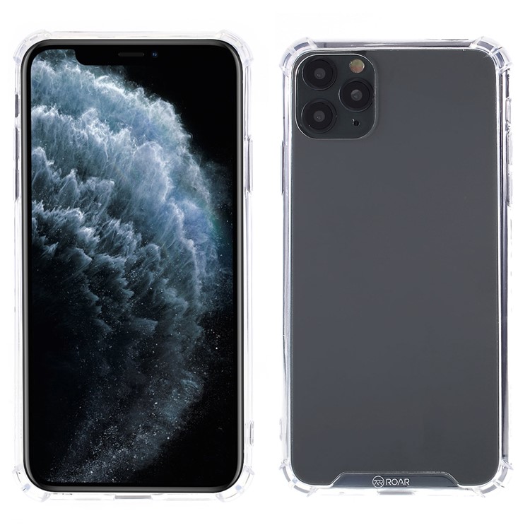 ROAR Amour Air Cushion Shock-resistant Clear Acrylic+TPU Phone Case for iPhone 11 Pro 5.8-inch-1