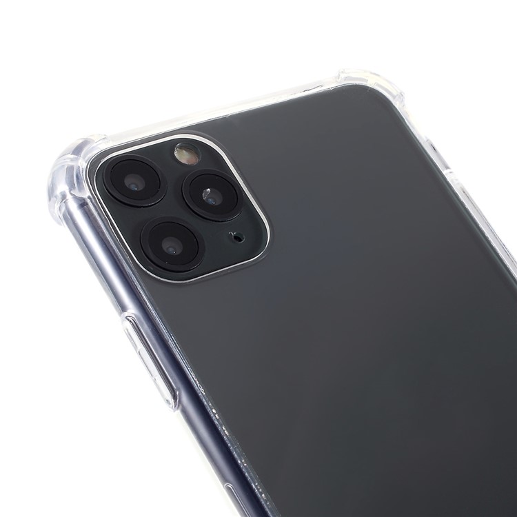 ROAR Amour Air Cushion Shock-resistant Clear Acrylic+TPU Phone Case for iPhone 11 Pro 5.8-inch-4