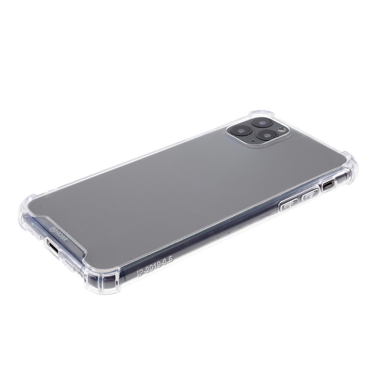 ROAR Amour Air Cushion Shock-resistant Clear Acrylic+TPU Phone Case for iPhone 11 Pro 5.8-inch-5