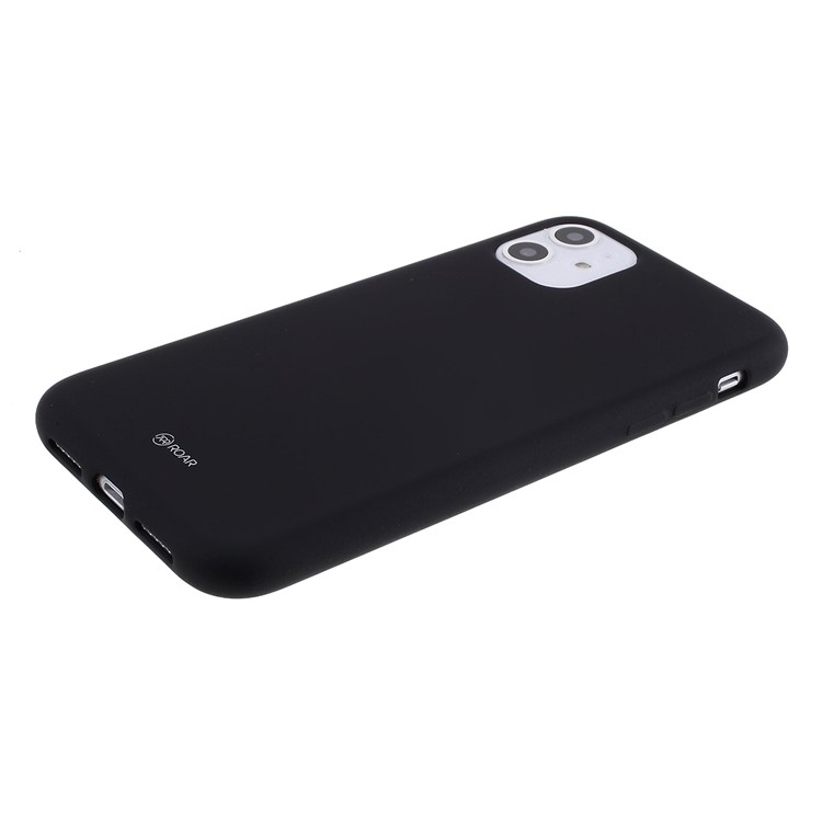 ROAR All Day Jelly Series Matte Texture TPU Phone Case for iPhone 11 6.1-inch - Black-5