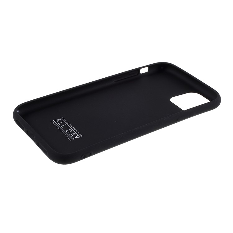 ROAR All Day Jelly Series Matte Texture TPU Phone Case for iPhone 11 6.1-inch - Black-7