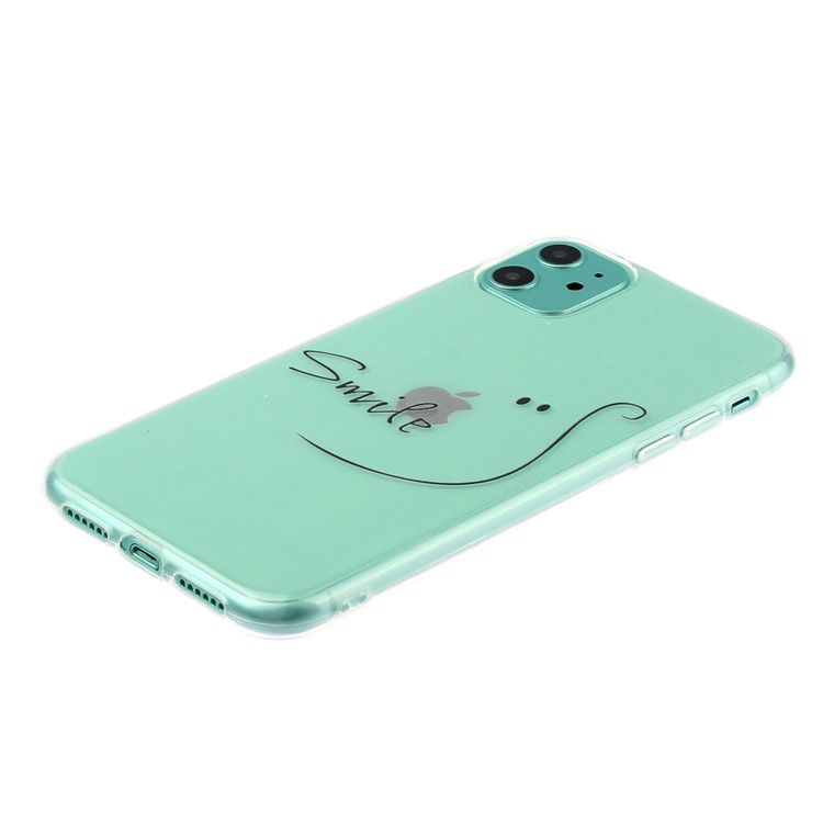 Impresión TPU Caso Móvil Para El Iphone 11 6,1 Pulgadas - Sonreír-4