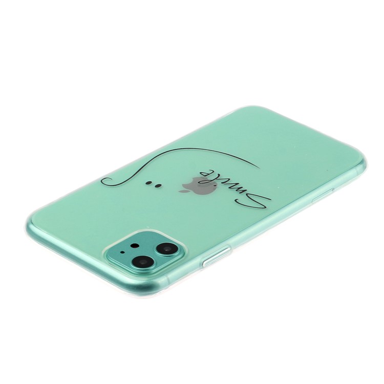Impresión TPU Caso Móvil Para El Iphone 11 6,1 Pulgadas - Sonreír-5