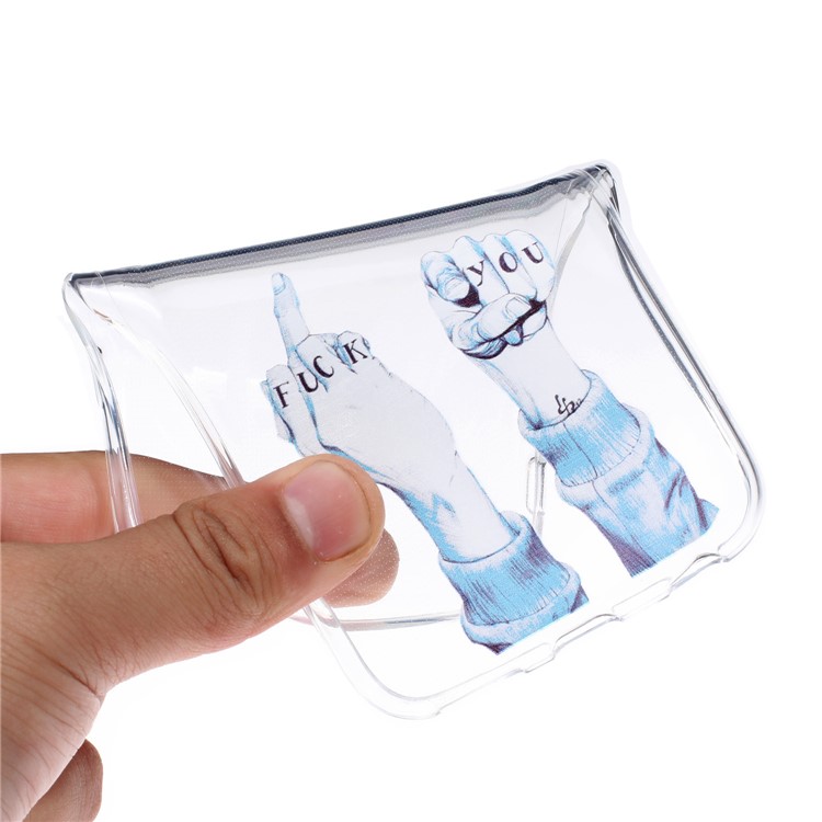 Impression TPU Étui Mobile Pour IPhone 11 6.1 Pouces - Doigt-5
