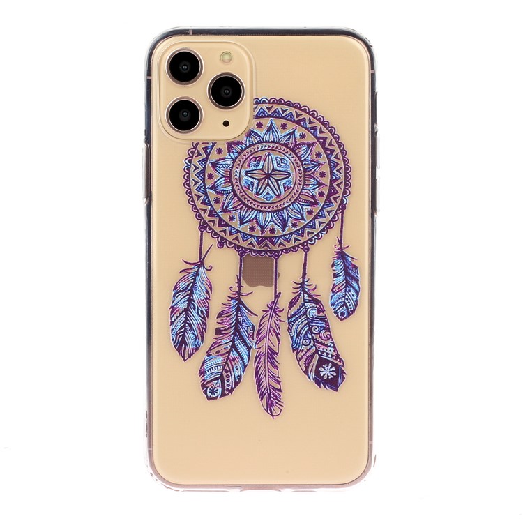 Cas D'impression De Motif De Téléphone De TPU Pour IPhone 11 Pro Max 6,5 Pouces - Attrapeur De Rêves-2